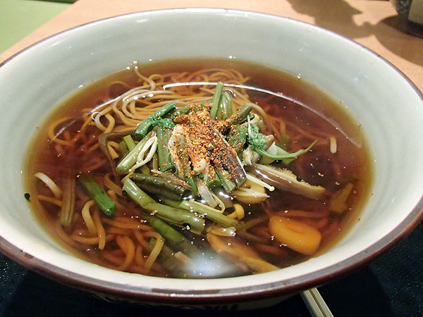 山菜蕎麦